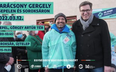 Utcafórum, Karácsony Gergely Csepelen és Soroksáron